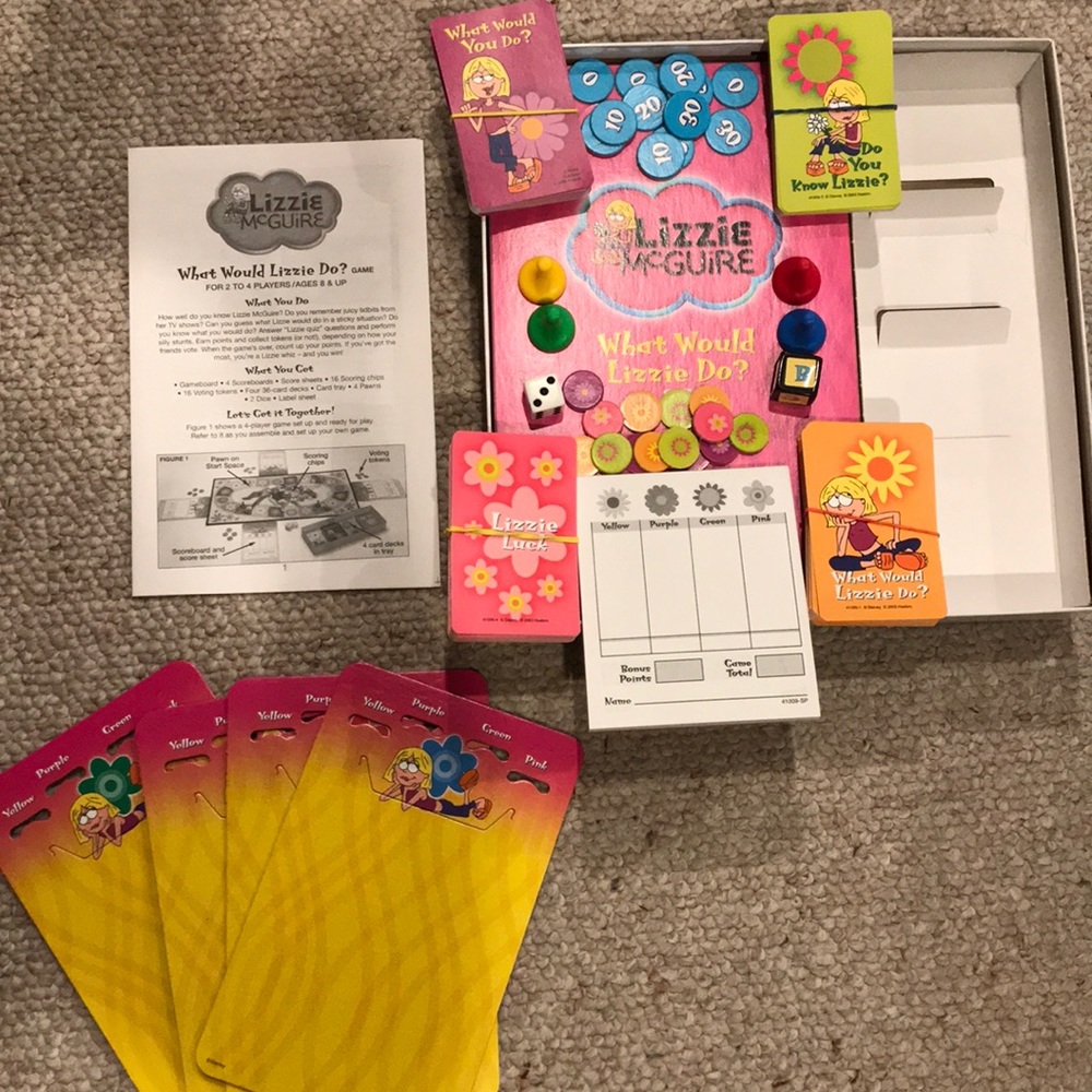 Vintage 2003  game. What Would Lizzie McGuire Do? - Picture 5 of 5
